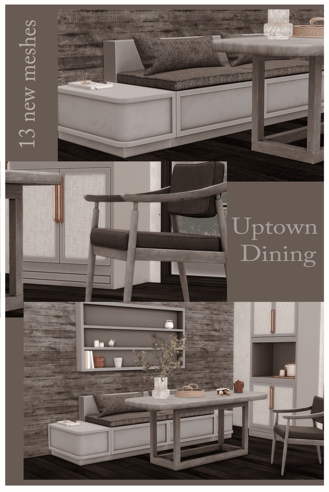 Галерея мода Набор для столовой Uptown Dining #1